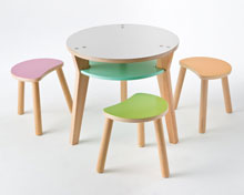 Table and Stools